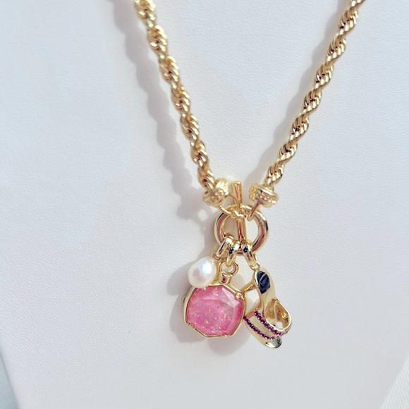 Kendra Scott X Barbie Charm Rope Necklace - Picture 1 of 4